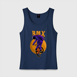 Женская майка BMX - moon - space
