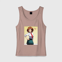 Женская майка Ochako Uraraka