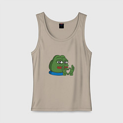 Женская майка Pepe love пепе лов