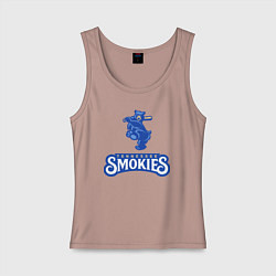 Женская майка Tennessee smokies - baseball team