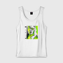 Майка женская хлопок SEEMEE TXC, цвет: белый