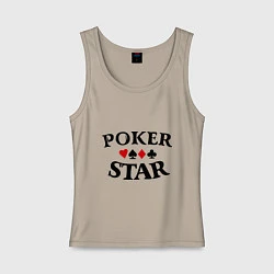 Женская майка Poker Star