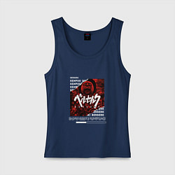 Женская майка Berserk red