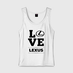 Женская майка Lexus Love Classic