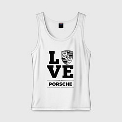 Женская майка Porsche Love Classic