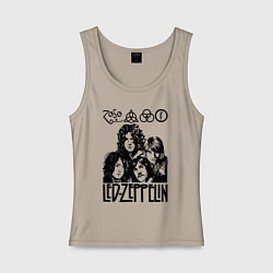 Женская майка Led Zeppelin Black