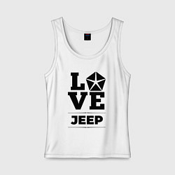 Женская майка Jeep Love Classic