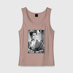 Женская майка Юрий Шатунов - портрет с автографом