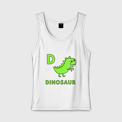Женская майка Dinosaur D