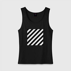 Женская майка Black and white