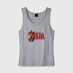 Женская майка The Legend of Zelda game