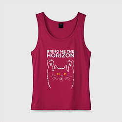 Женская майка Bring Me the Horizon rock cat