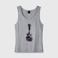 Женская майка Guitar splash