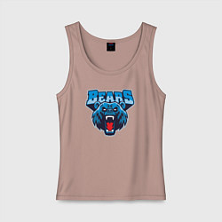 Женская майка Bears team