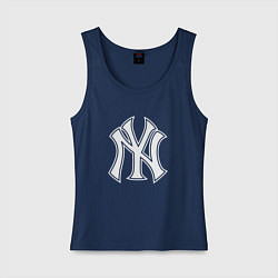 Женская майка New York yankees - baseball logo