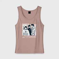 Женская майка Solo leveling Another raid white