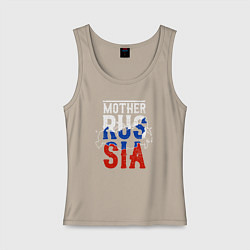 Женская майка Мама Россия