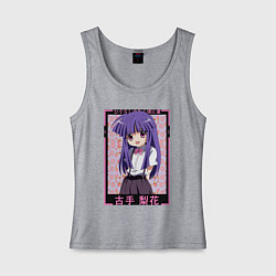 Женская майка Когда плачут цикады Рика Фурудэ духовный лидер