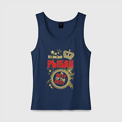 Женская майка Рыбак лучший из лучших