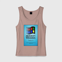 Женская майка Windows 3