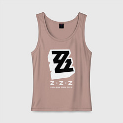 Женская майка Zenless zone zero лого