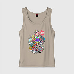 Женская майка Делай всё по-своему