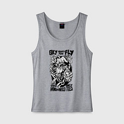 Женская майка Небо зовёт летать