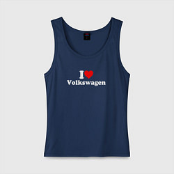 Женская майка I love Volkswagen