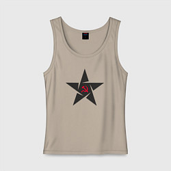 Женская майка Black star USSR