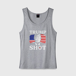 Женская майка Trump shot