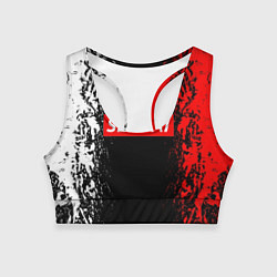 Топик спортивный женский SENPAI, цвет: 3D-принт
