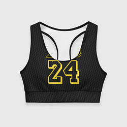 Топик спортивный женский Kobe Bryant, цвет: 3D-принт