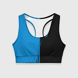 Топик спортивный женский JUVENTUS, цвет: 3D-принт