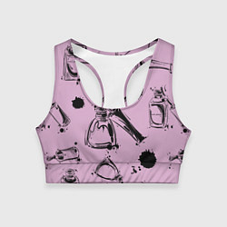 Женский спортивный топ Love Nail