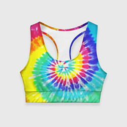 Женский спортивный топ TIE-DYE СТЕНА