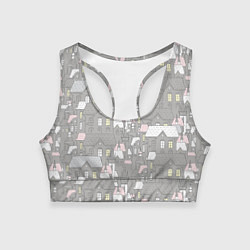 Женский спортивный топ Старый город