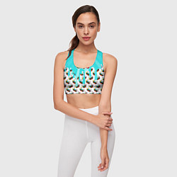 Топик спортивный женский TOGA LIFE, цвет: 3D-принт — фото 2