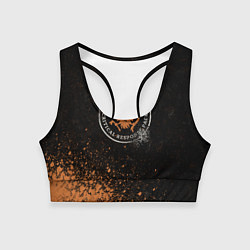 Женский спортивный топ State of Decay Гранж