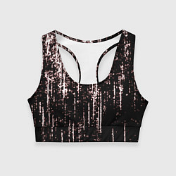 Топик спортивный женский Points, цвет: 3D-принт