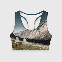 Топик спортивный женский Фардык-Кешене, цвет: 3D-принт