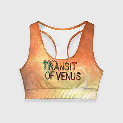 Топик спортивный женский TDG: Transin of Venus, цвет: 3D-принт