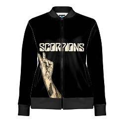 Олимпийка женская Scorpions Rock, цвет: 3D-черный