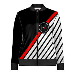 Олимпийка женская 21 Pilots: Black Logo, цвет: 3D-черный