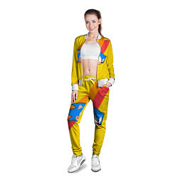 Олимпийка женская SONIC, цвет: 3D-белый — фото 2