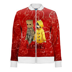 Олимпийка женская Little Nightmares 2, цвет: 3D-белый