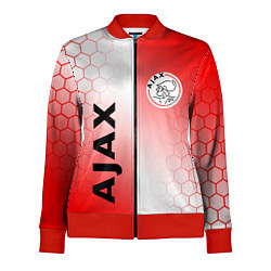 Олимпийка женская FC AJAX AMSTERDAM ФК АЯКС, цвет: 3D-красный