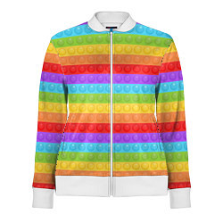 Олимпийка женская ПОП ИТ POP IT, цвет: 3D-белый