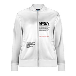 Женская олимпийка NASA БЕЛАЯ ФОРМА