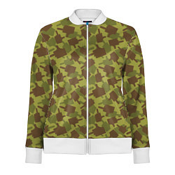 Олимпийка женская FUCK камуфляж, цвет: 3D-белый