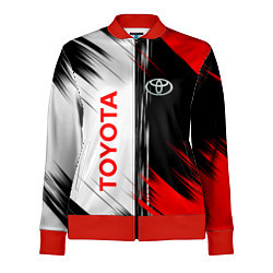 Олимпийка женская Toyota Sport Auto, цвет: 3D-красный